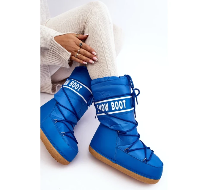 Dámské vysoké boty do sněhu Blue Venila Dámské vysoké boty do sněhu Blue Venila