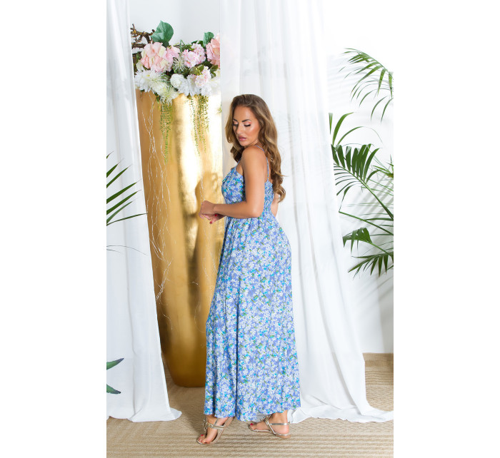 Sexy Koucla Maxidress with buttons and V-Neck