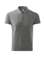 Cotton polokošile pánská tmavě šedý melír Cotton polokošile pánská tmavě šedý melír