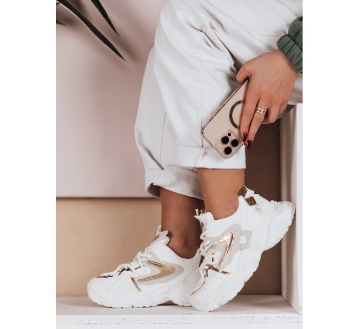 Dámské tenisky SPARKGLAM white FashionStreet ZY0635