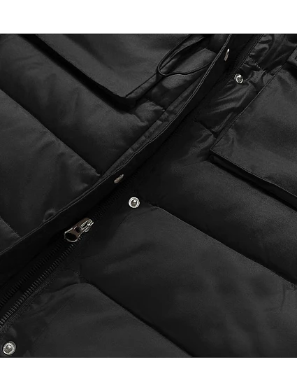Černá dámská péřová vesta s kapucí model 20684952 - CANADA Mountain