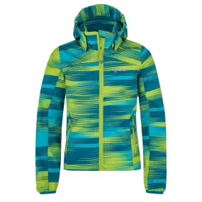 Chlapecká softshellová bunda Ravio-j tyrkysová - Kilpi