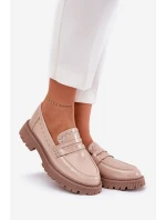 Dámské Lakované Mokasíny Se Béžové model 21689621 - Boto Dámské Lakované Mokasíny Se Béžové model 21689621 - Boto