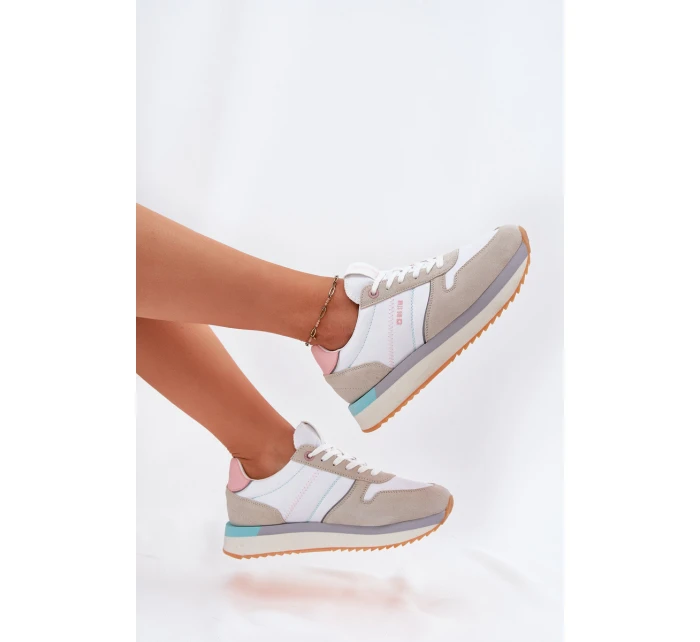 Semišové Dámské Tenisky Big Star HIPOLY SYSTEM model 21693001 - Big Star Shoes Semišové Dámské Tenisky Big Star HIPOLY SYSTEM model 21693001 - Big Star Shoes