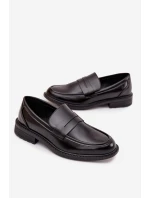 Pánské mokasíny z eko kůže Darvell – černé