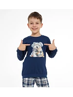 Pyžamo Cornette Young Boy 966/185 Home Friends, délka rukávů 134–164 Pyžamo Cornette Young Boy 966/185 Home Friends, délka rukávů 134–164
