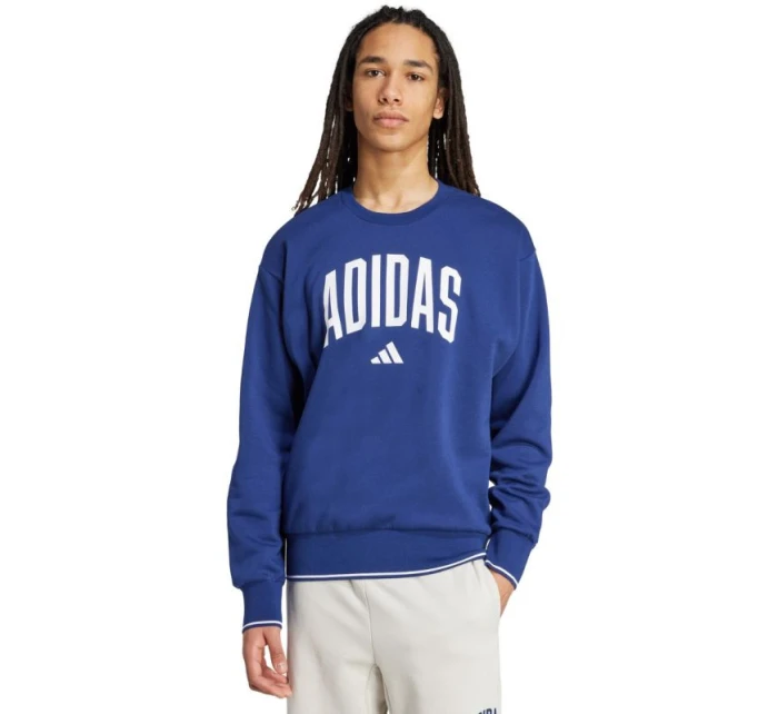 Pánská mikina adidas Collegiate Sweatshirt blue JM1734 pánské