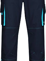 Daiber JN 847 (42-60) Pracovní kalhoty - Color 02.847M navy/turquoise