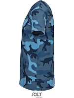 SOL'S Camo Men Pánské maskáčové tričko 25.1188 blue camo SOL'S Camo Men Pánské maskáčové tričko 25.1188 blue camo