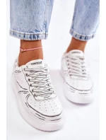 Dámské nízké sportovní boty Bíle Solveig