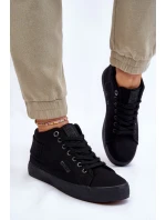 Dámské klasické vysoké tenisky Big Star model 21608907 Černé - Big Star Shoes Dámské klasické vysoké tenisky Big Star model 21608907 Černé - Big Star Shoes