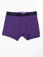 Boxerky BR BK model 17355582 tmavě fialová - FPrice Boxerky BR BK model 17355582 tmavě fialová - FPrice