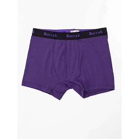 Boxerky BR BK model 17355582 tmavě fialová - FPrice Boxerky BR BK model 17355582 tmavě fialová - FPrice