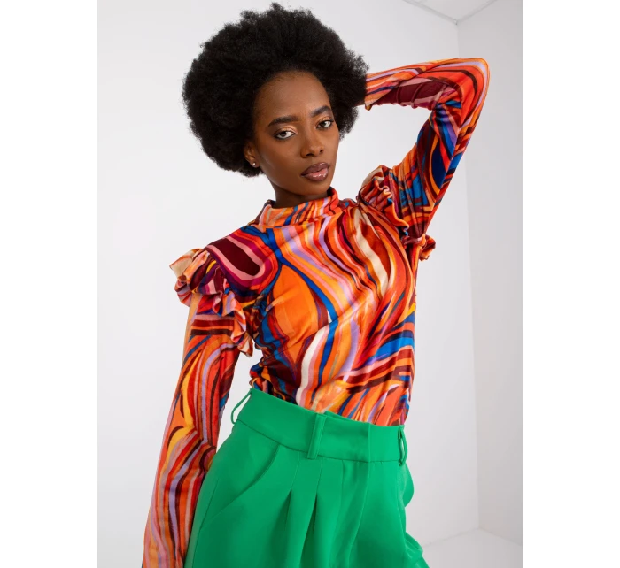 Halenka DHJ BZ 6533C.90 oranžová Halenka DHJ BZ 6533C.90 oranžová