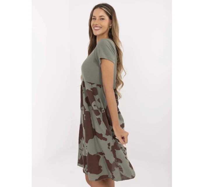 Sukienka DHJ SK model 21142128 khaki - FPrice