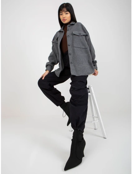 Košile KS tmavě šedá model 17843532 - FPrice