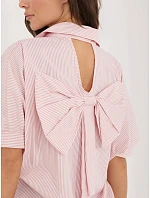 IT košile KS 18989.17 bílá růžová