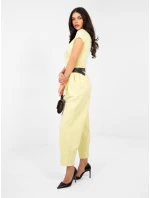 Kalhoty MI SP 2690.00 světle žluté Kalhoty MI SP 2690.00 světle žluté