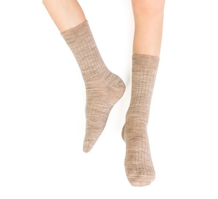 Dětské žebrované ponožky model 18873091 Merino Wool 2634 - Steven