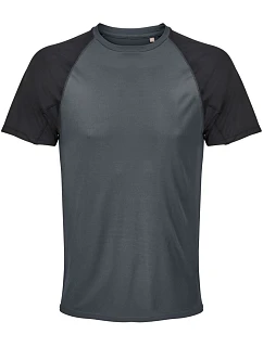 SOL'S Vortex Pánské raglánové sportovní tričko grey model 22464570