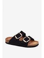 Dámské pantofle na korkové podrážce s  Černé model 22122995 - Lee Cooper