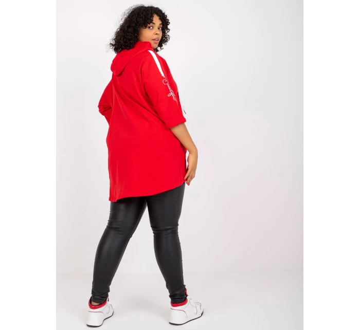 Mikina RV BL 6796.86 červená