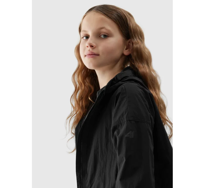 Dívčí přechodná bunda 4F - černá