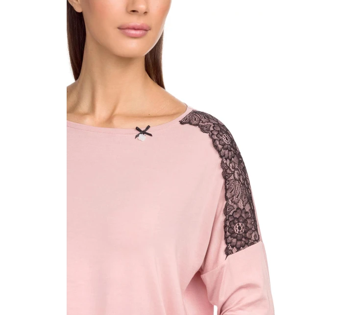 Dvoudílné dámské pyžamo  pink model 16257661 - Vamp