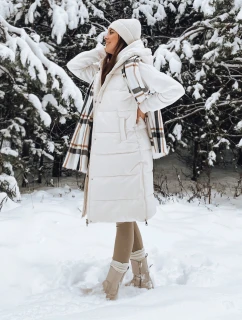 Dámská prošívaná vesta NOELIA bílá FashionStreet TY3133