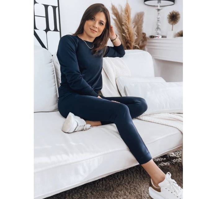 MILIAN dámská tepláková souprava navy blue FashionStreet AY0825