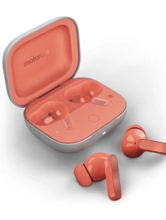 Motorola Moto buds Peach Pink sluchátka