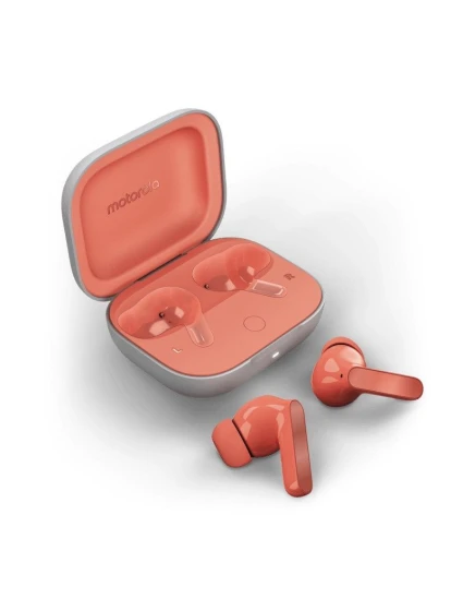 Motorola Moto buds Peach Pink sluchátka