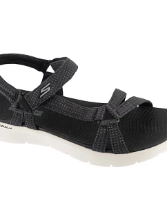 Sandály Skechers Go Walk Flex – Sublime 141451-BKW, černé, velikost 36
