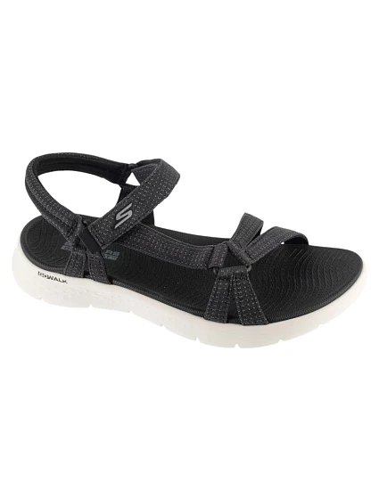 Sandály Skechers Go Walk Flex – Sublime 141451-BKW, černé, velikost 36 Sandály Skechers Go Walk Flex – Sublime 141451-BKW, černé, velikost 36