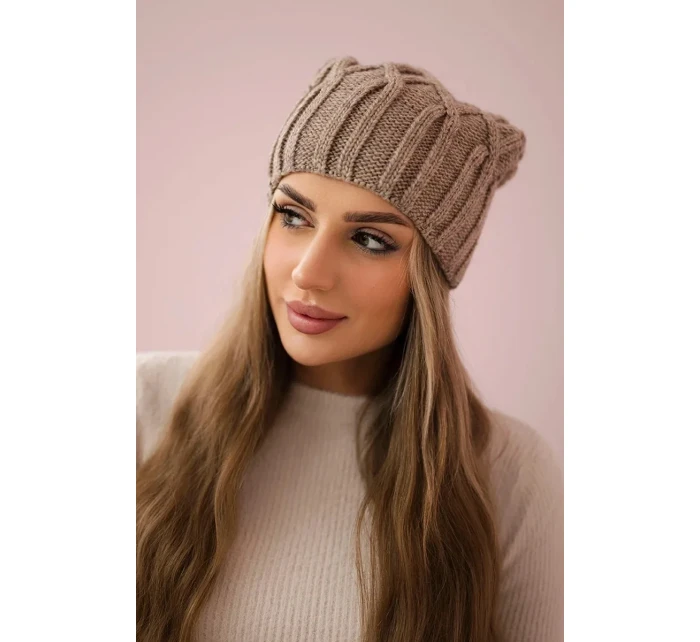 Milano fleecová čepice K203 tmavě béžová Milano fleecová čepice K203 tmavě béžová
