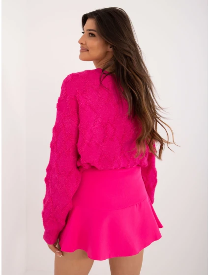 Spódnica FN SD model 21314344 fuksjowy - FPrice