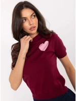 Jumper IT SW 93007.26 bordó Jumper IT SW 93007.26 bordó