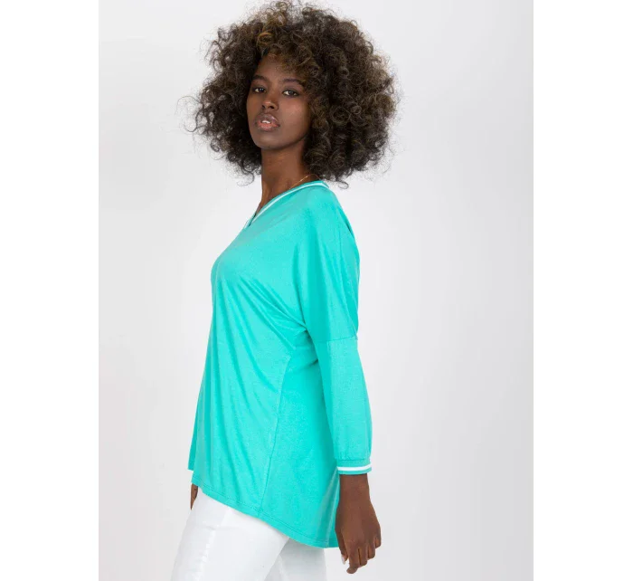 Halenka RV BZ 7805.66P tyrkysová