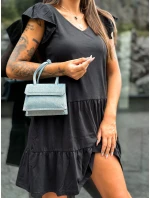 Sukienka TW SK model 18799085 czarny - FPrice Sukienka TW SK model 18799085 czarny - FPrice