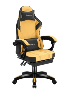 Herní židle Force model 21810589 žlutá - Huzaro