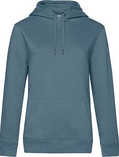 B&C QUEEN Hooded_° Dámská mikina s kapucí 01.W02Q nordic blue