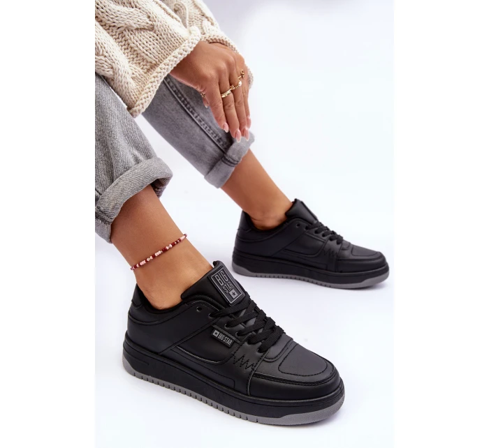 Dámské sportovní boty Sneakersy Big Star model 21634229 Černé - Big Star Shoes Dámské sportovní boty Sneakersy Big Star model 21634229 Černé - Big Star Shoes