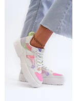 Dámské tenisky Big Star NN274359 s paměťovou pěnou systému Memory Foam v multifunkčním vzoru Dámské tenisky Big Star NN274359 s paměťovou pěnou systému Memory Foam v multifunkčním vzoru