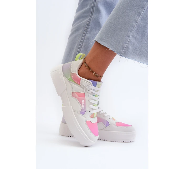 Dámské tenisky Big Star NN274359 s paměťovou pěnou systému Memory Foam v multifunkčním vzoru Dámské tenisky Big Star NN274359 s paměťovou pěnou systému Memory Foam v multifunkčním vzoru