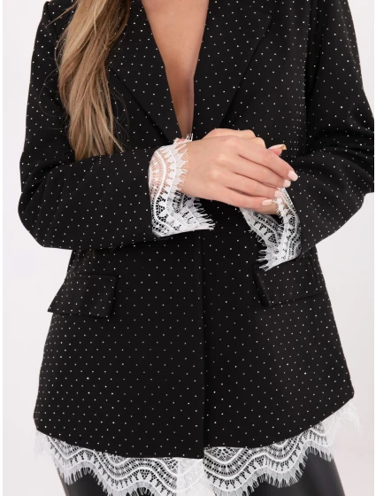 IT MA blejzr FL9916 2.12P černo-stříbrný IT MA blejzr FL9916 2.12P černo-stříbrný