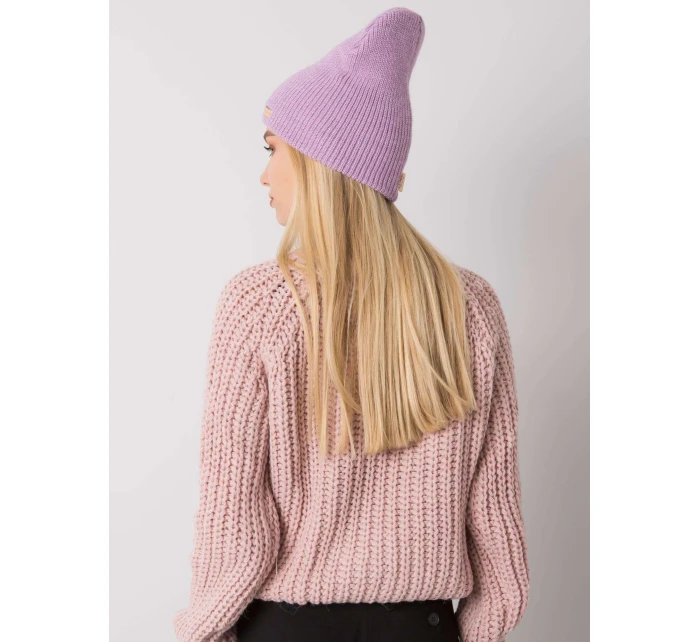 Dámská čepice.26X světle fialová