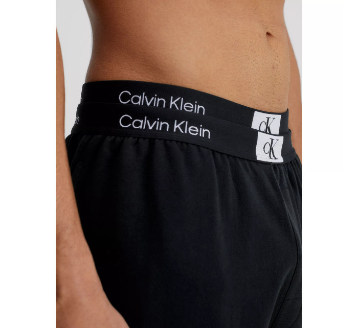 Spodní prádlo Pánské šortky SLEEP SHORT 000NM2417EUB1 - Calvin Klein