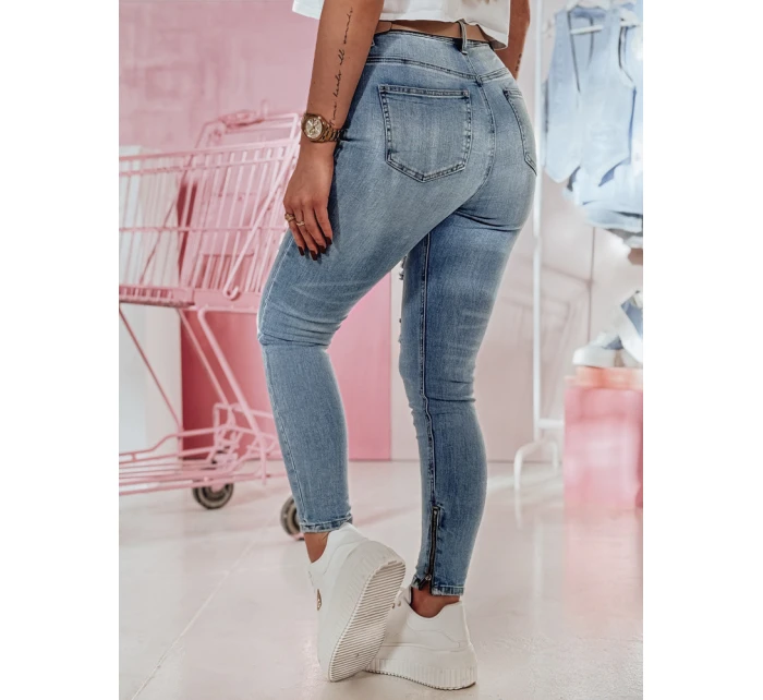 JEANZI FashionStreet dámské úzké džínové kalhoty UY2373
