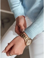 Dámský oversize hladký svetr SENZIA modrý FashionStreet MY2448