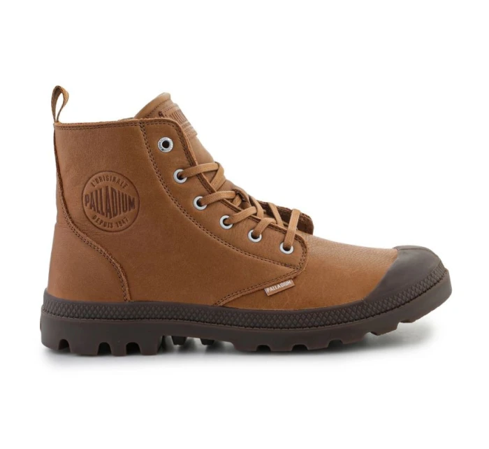 Pampa Zip Lth Ess U Brown boty model 20574559 - Palladium Pampa Zip Lth Ess U Brown boty model 20574559 - Palladium